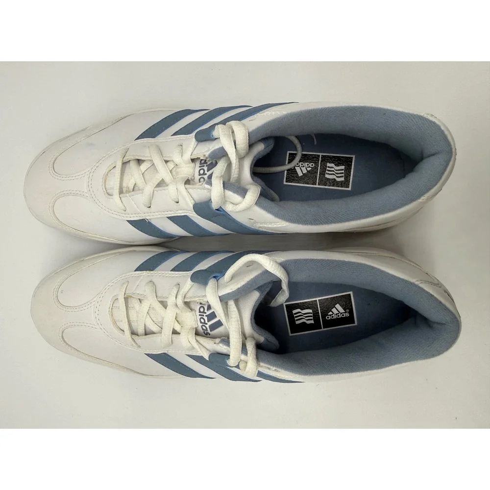 Adidas Golf Shoes Mens 8.5 White Traxion Cleated 791003 Excellent